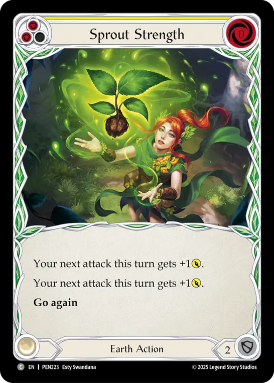 Sprout Strength card image, pitch 2