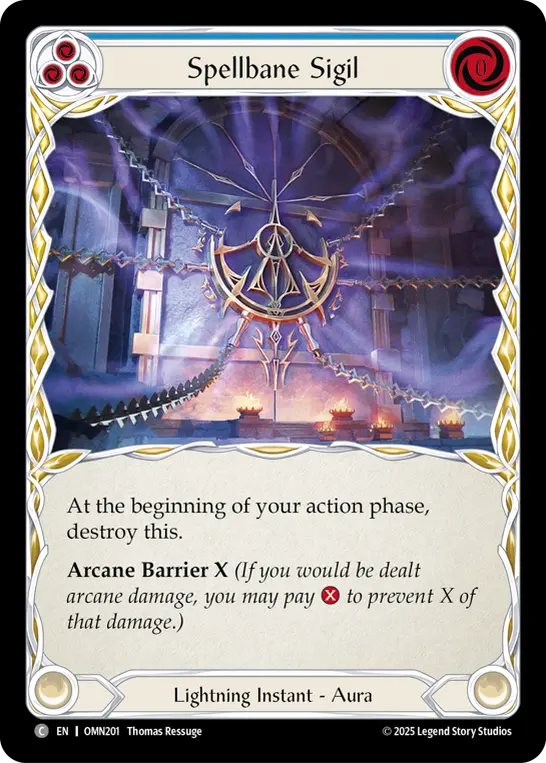 Spellbane Sigil card image, pitch 3