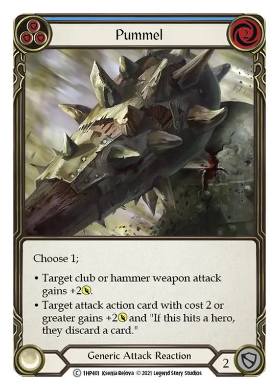 Pummel card image, pitch 3