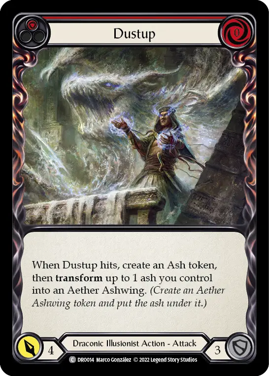 Dustup card image, pitch 1