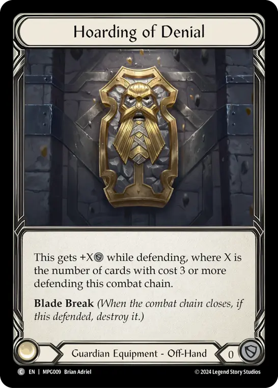 Hoarding of Denial card image