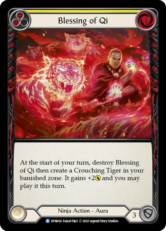 Blessing of Qi card image, pitch 2