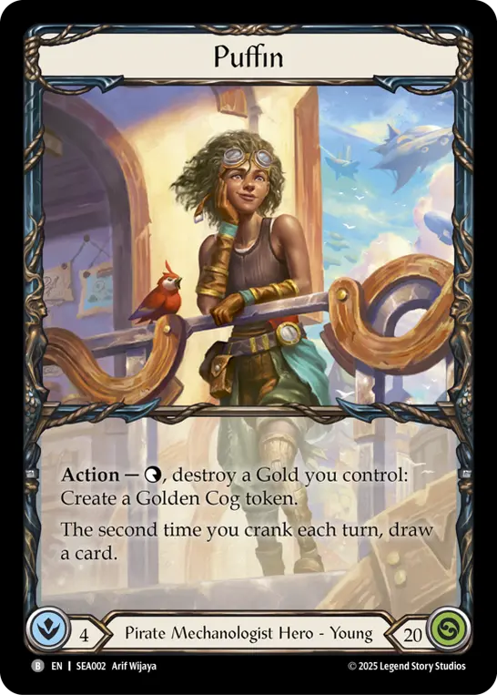 Puffin card image