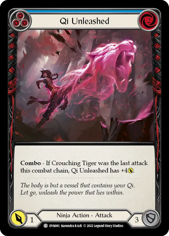 Qi Unleashed card image, pitch 3