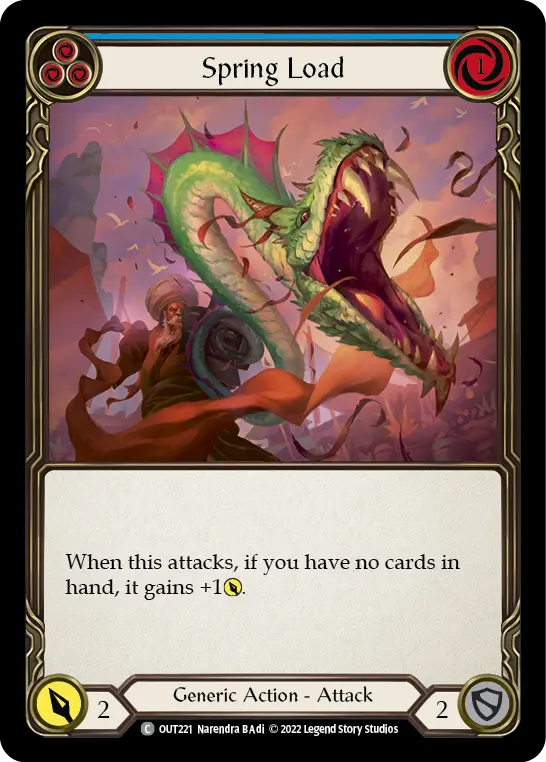 Spring Load card image, pitch 3