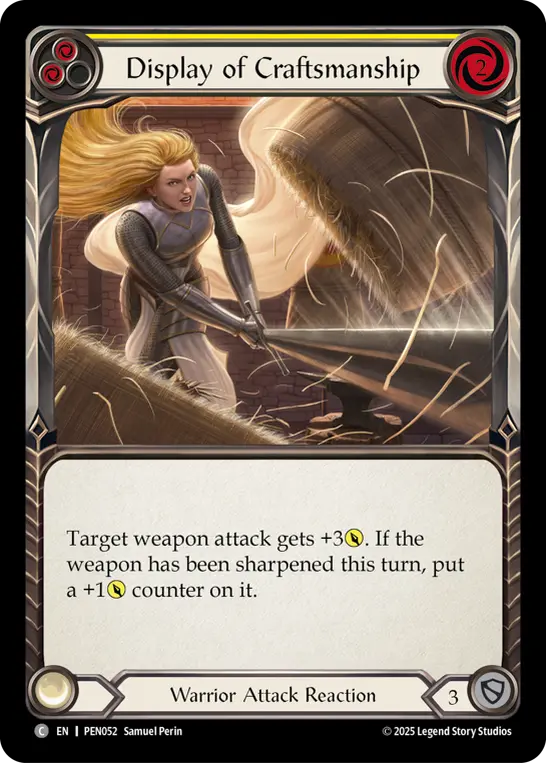 Display of Craftsmanship card image, pitch 2