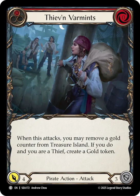 Thiev'n Varmints card image, pitch 1