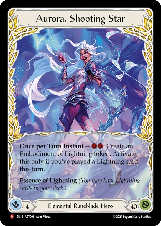 Aurora, Shooting Star card image