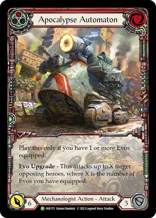 Apocalypse Automaton card image, pitch 1