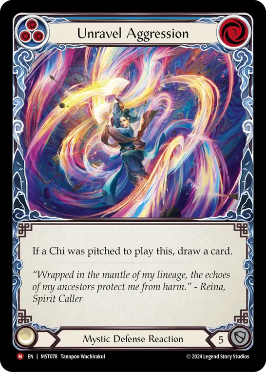 Unravel Aggression card image, pitch 3