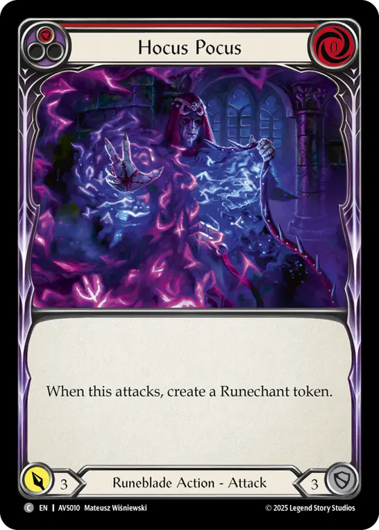 Hocus Pocus card image, pitch 1