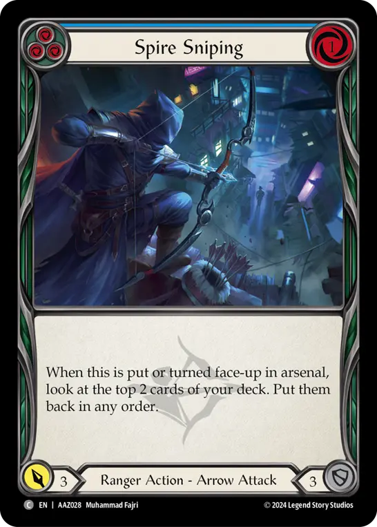 Spire Sniping card image, pitch 3