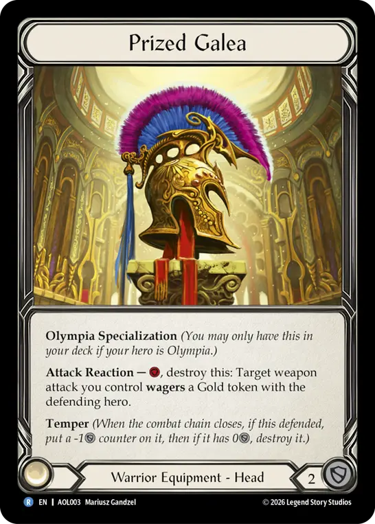 Prized Galea card image