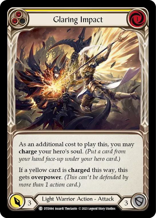Glaring Impact card image, pitch 2