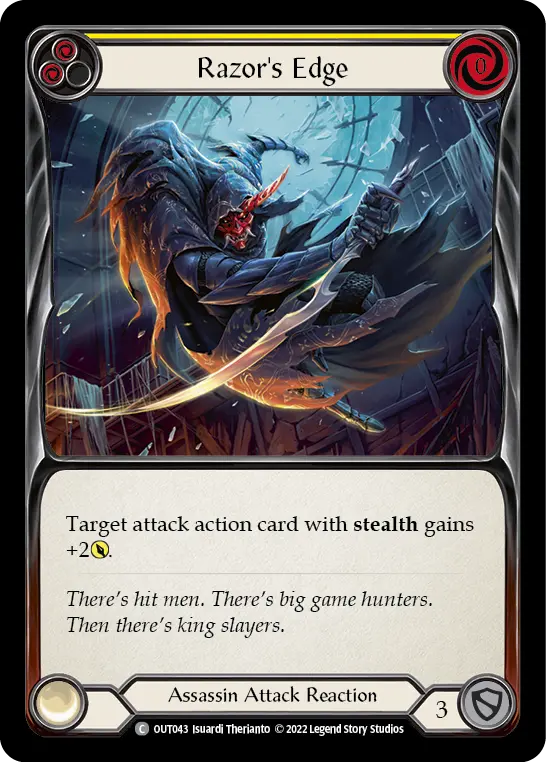 Razor's Edge card image, pitch 2