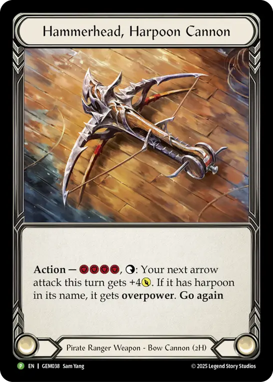 Hammerhead, Harpoon Cannon card image