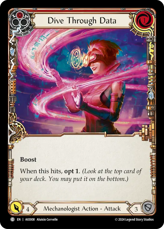 Dive Through Data card image, pitch 1