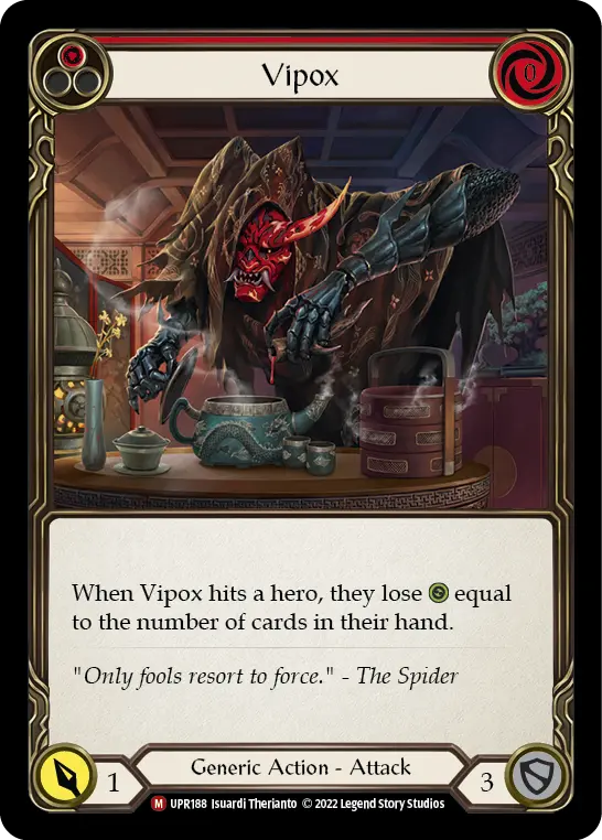 Vipox card image, pitch 1