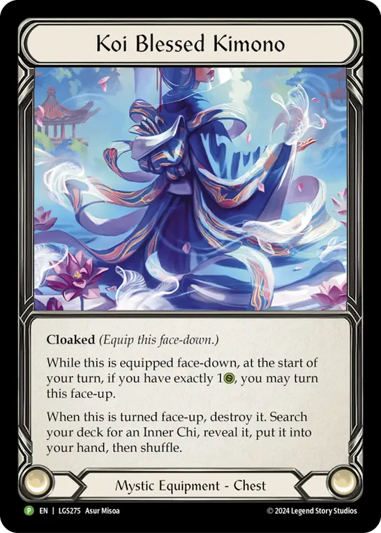 Koi Blessed Kimono card image