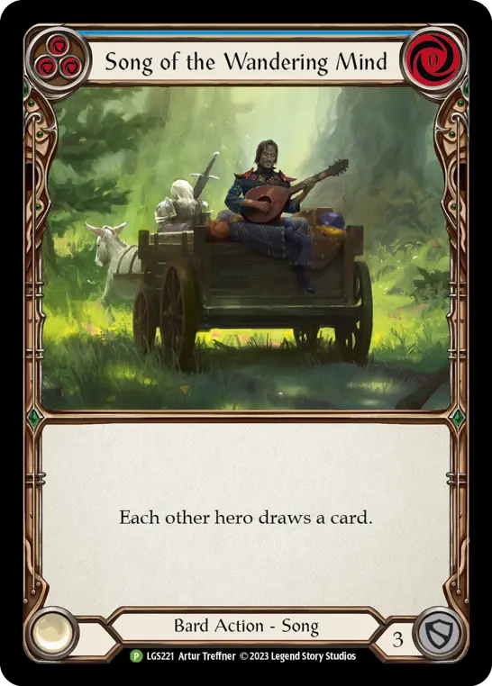 Song of the Wandering Mind card image, pitch 3