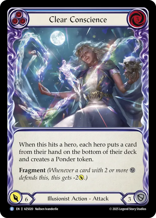Clear Conscience card image, pitch 3