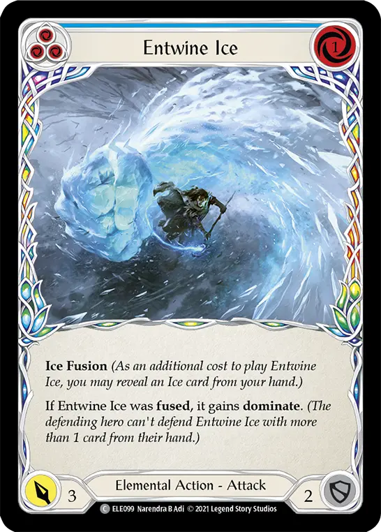 Entwine Ice card image, pitch 3