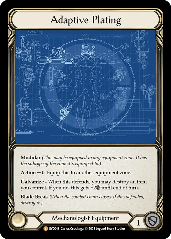 Adaptive Plating card image