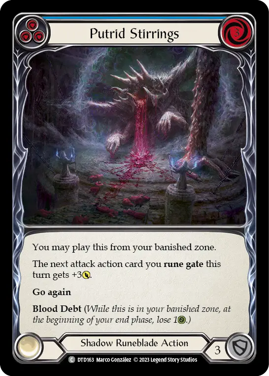 Putrid Stirrings card image, pitch 3