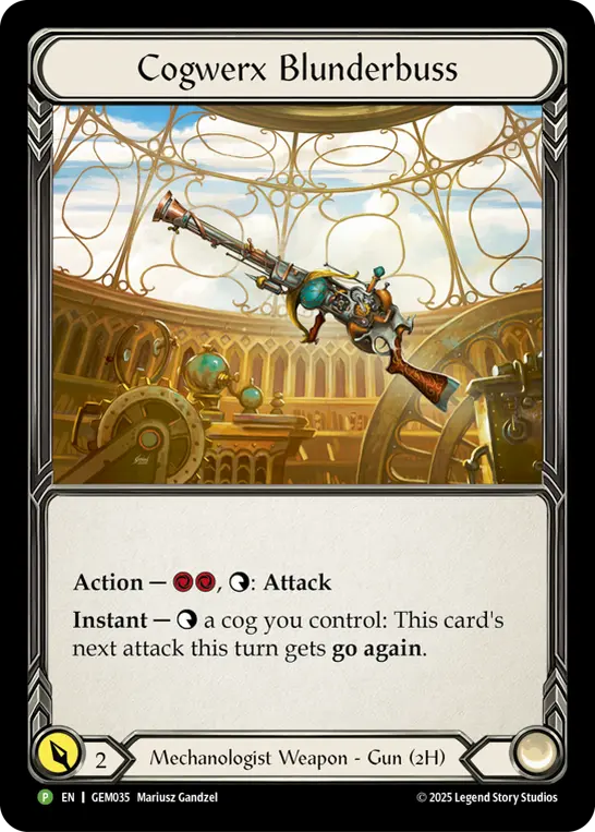 Cogwerx Blunderbuss card image