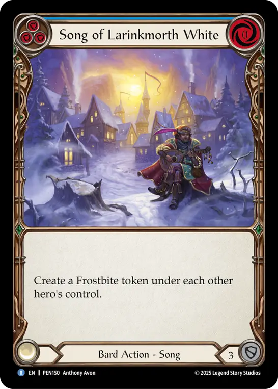 Song of Larinkmorth White card image, pitch 3