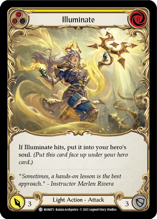 Illuminate card image, pitch 2