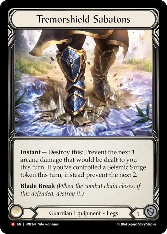 Tremorshield Sabatons card image