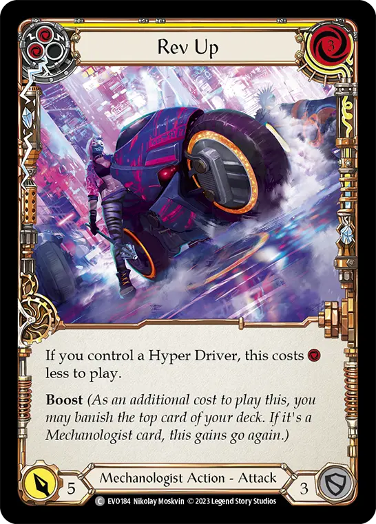 Rev Up card image, pitch 2