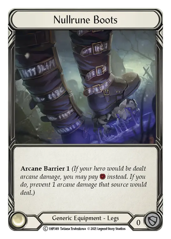 Nullrune Boots card image
