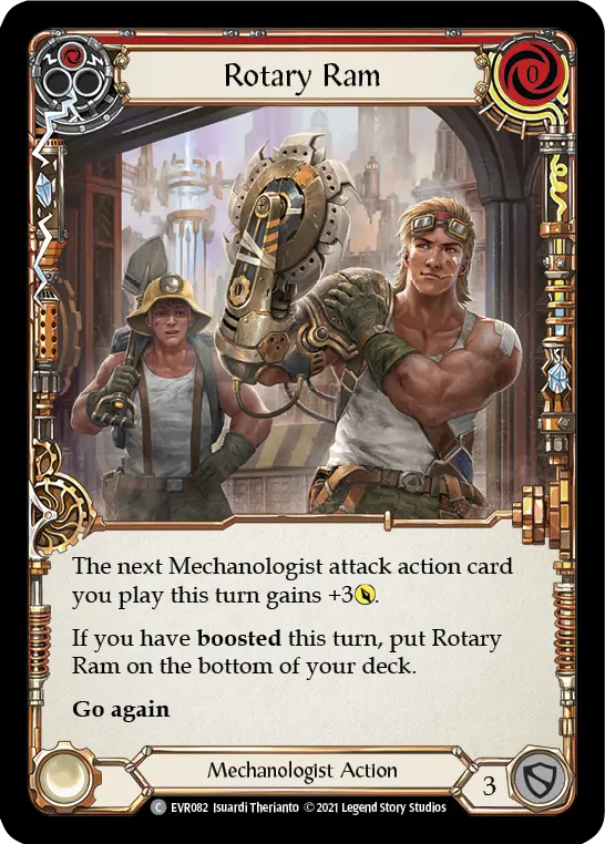 Rotary Ram card image, pitch 1