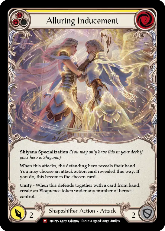 Alluring Inducement card image, pitch 2