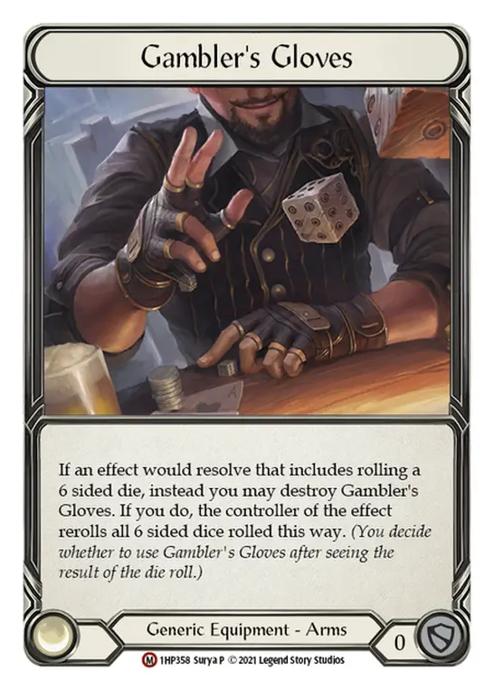 Gambler's Gloves card image