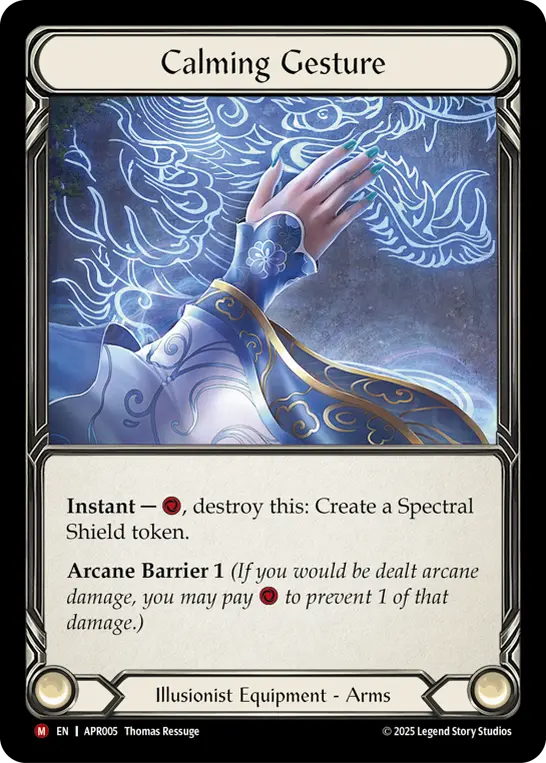 Calming Gesture card image