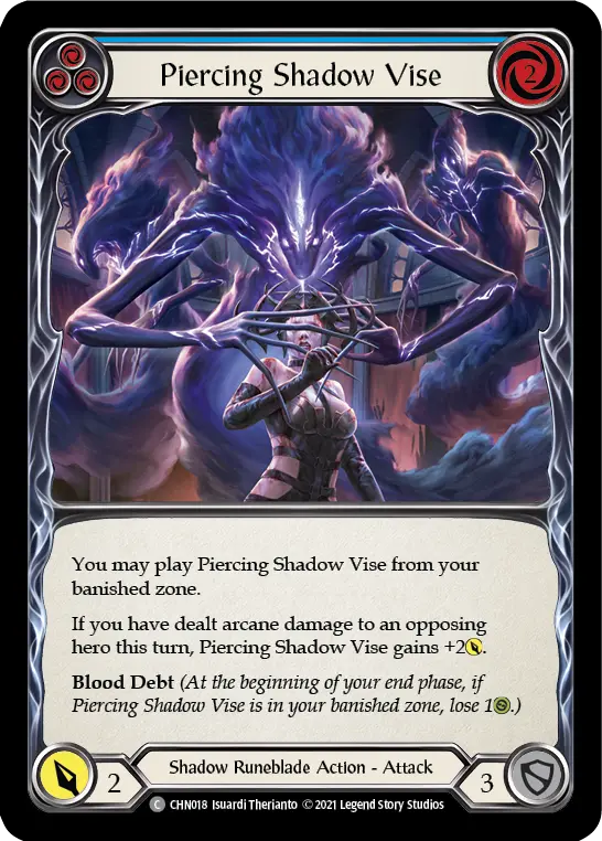 Piercing Shadow Vise card image, pitch 3