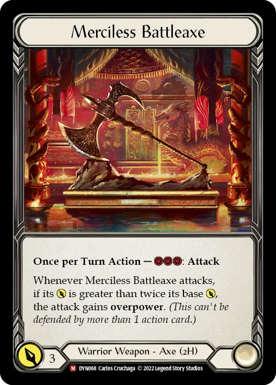 Merciless Battleaxe card image