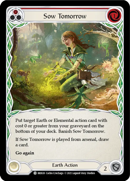 Sow Tomorrow card image, pitch 1