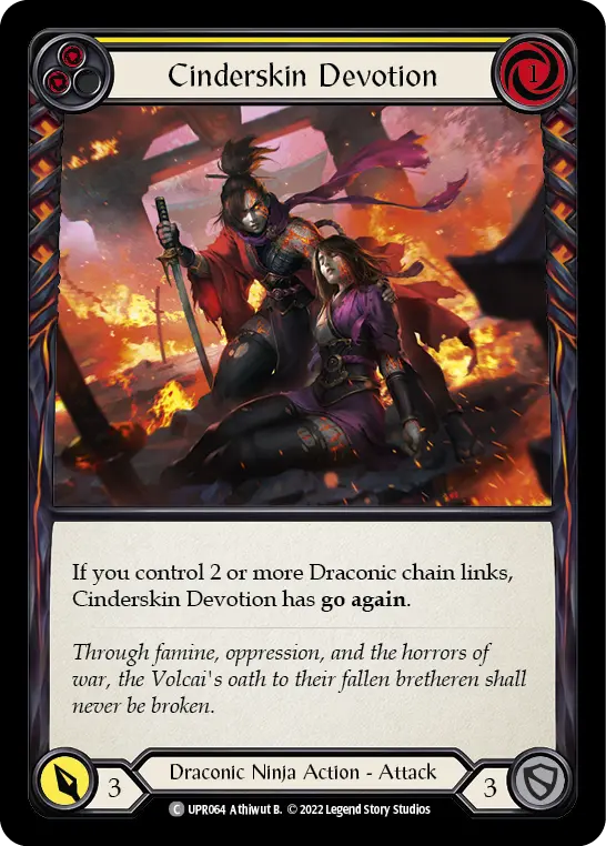 Cinderskin Devotion card image, pitch 2