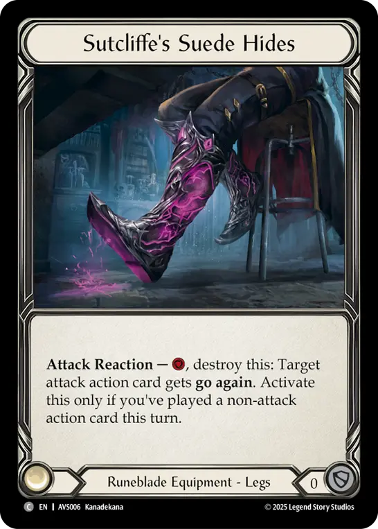 Sutcliffe's Suede Hides card image