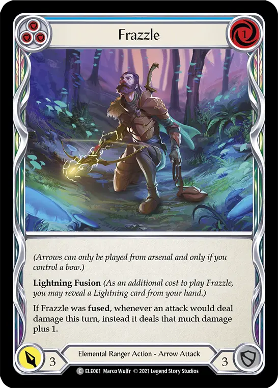 Frazzle card image, pitch 3