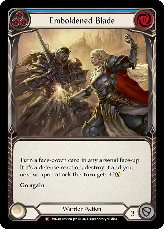Emboldened Blade card image, pitch 3