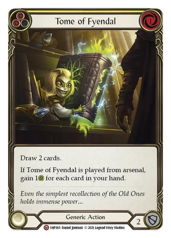 Tome of Fyendal card image, pitch 2