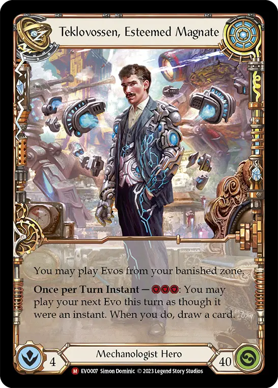 Teklovossen, Esteemed Magnate card image