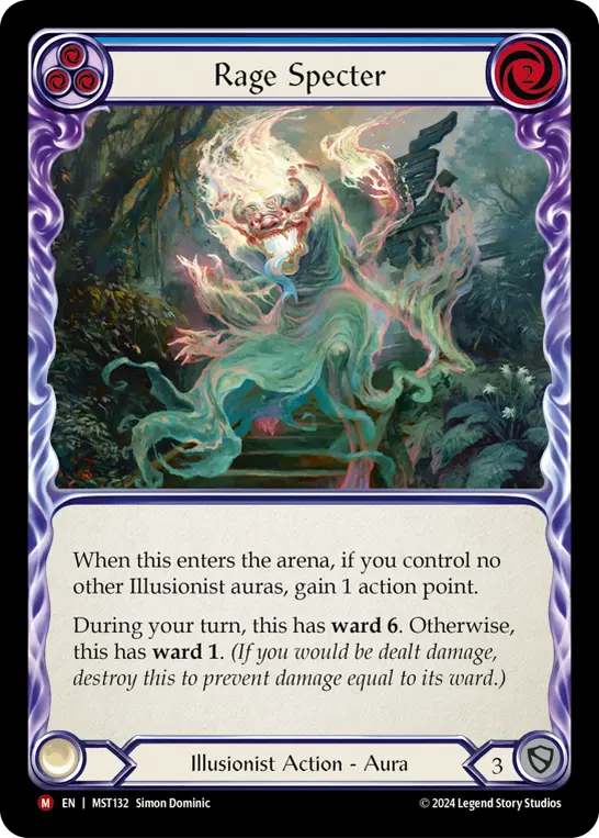 Rage Specter card image, pitch 3
