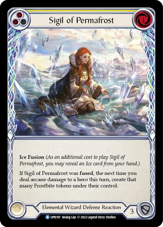 Sigil of Permafrost card image, pitch 2