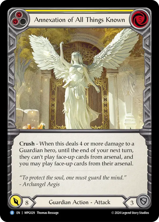 Annexation of All Things Known card image, pitch 2